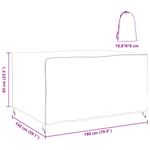 Casa si Gradina - Textile si covoare - Huse pentru mobilier - Husa pentru mobilier de exterior Negru 180 x 150 x 85 cm 210D - Infinity.ro