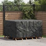 Casa si Gradina - Textile si covoare - Huse pentru mobilier - Husa pentru mobilier de exterior Negru 180 x 140 x 90 cm 420D - Infinity.ro