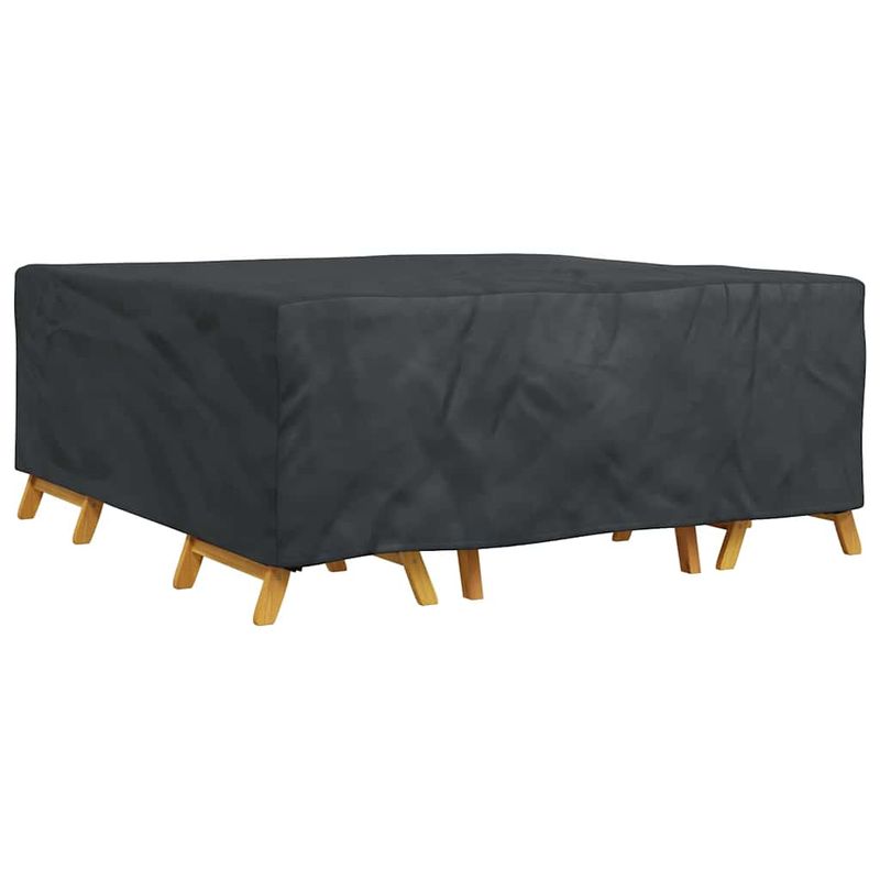 Casa si Gradina - Textile si covoare - Huse pentru mobilier - Husa pentru mobilier de exterior Negru 210 x 200 x 70 cm 210D - Infinity.ro