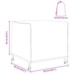 Casa si Gradina - Textile si covoare - Huse pentru mobilier - Husa pentru mobilier de exterior 82 x 82 x 65 cm - Infinity.ro
