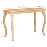Casa si Gradina - Mobilier - Mese si birouri - Mese bucatarie si dining - Masa de cafea Maro 100 x 55 x 77 cm Lemn masiv de mango - Infinity.ro
