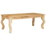 Casa si Gradina - Mobilier - Mese si birouri - Mese bucatarie si dining - Masa de cafea Maro 100 x 55 x 40 cm Lemn masiv de mango - Infinity.ro