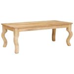 Casa si Gradina - Mobilier - Mese si birouri - Mese bucatarie si dining - Masa de cafea Maro 100 x 55 x 40 cm Lemn masiv de mango - Infinity.ro