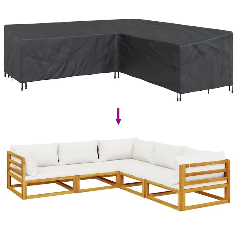 Casa si Gradina - Textile si covoare - Huse pentru mobilier - Husa pentru mobilier de exterior 270 x 270 x 80 cm - Infinity.ro