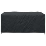 Casa si Gradina - Textile si covoare - Huse pentru mobilier - Husa pentru mobilier de exterior Negru 143 x 225 x 90 cm 210D - Infinity.ro