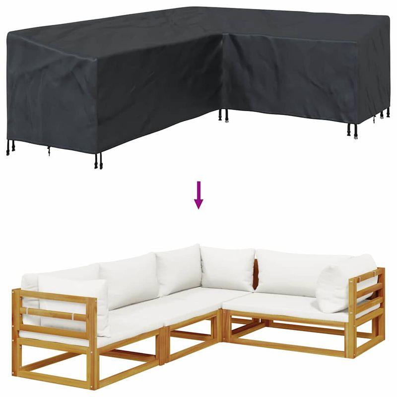 Casa si Gradina - Textile si covoare - Huse pentru mobilier - Husa pentru mobilier de exterior 260 x 210 x 80 cm - Infinity.ro