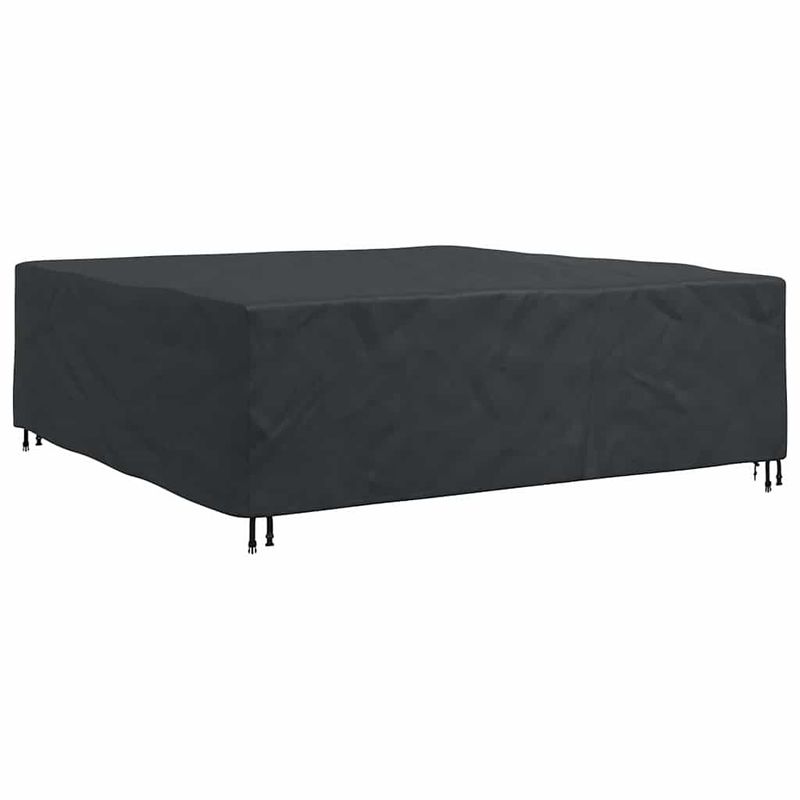 Casa si Gradina - Textile si covoare - Huse pentru mobilier - Husa pentru mobilier de exterior Negru 220 x 220 x 70 cm 210D - Infinity.ro
