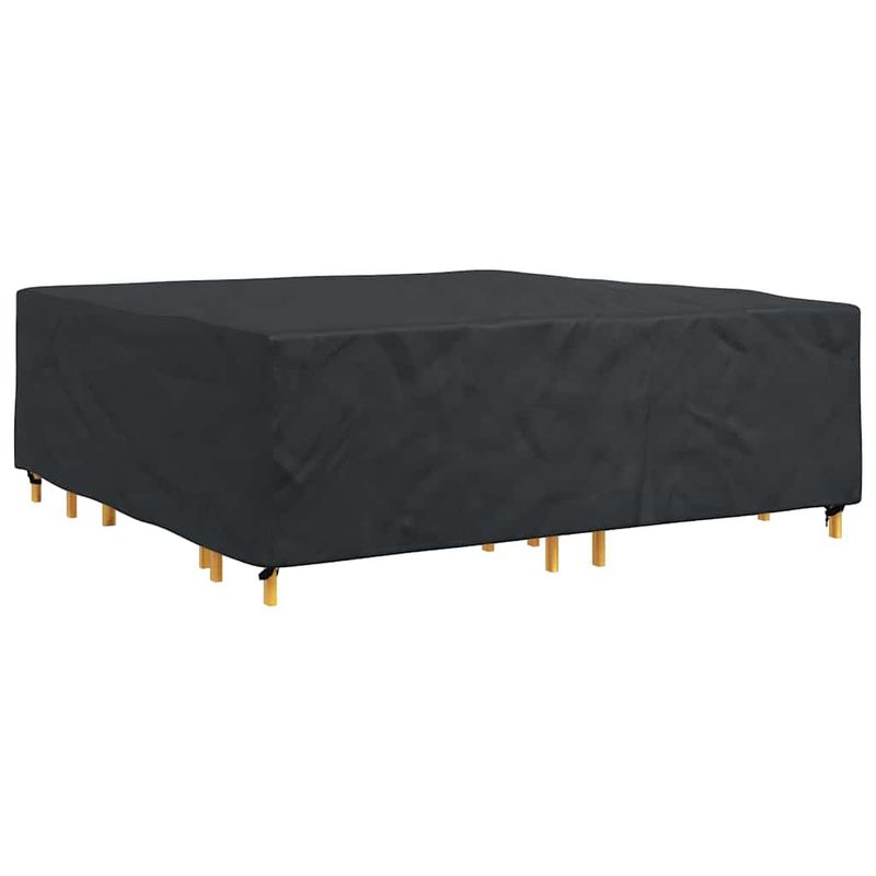 Casa si Gradina - Textile si covoare - Huse pentru mobilier - Husa pentru mobilier de exterior Negru 220 x 220 x 70 cm 210D - Infinity.ro