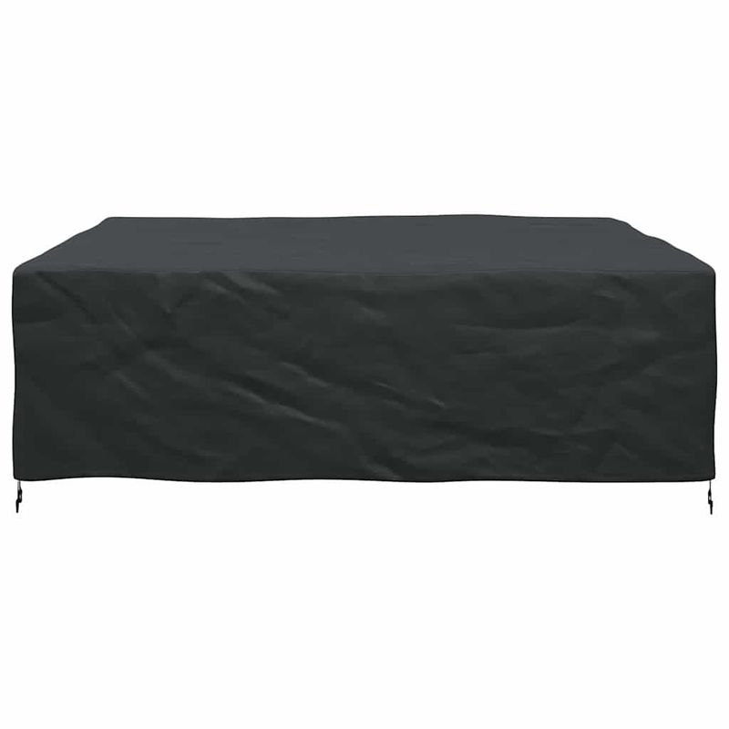 Casa si Gradina - Textile si covoare - Huse pentru mobilier - Husa pentru mobilier de exterior Negru 220 x 220 x 70 cm 210D - Infinity.ro