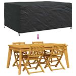 Casa si Gradina - Textile si covoare - Huse pentru mobilier - Husa pentru mobilier de exterior Negru 240 x 160 x 100 cm 210D - Infinity.ro