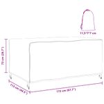 Casa si Gradina - Textile si covoare - Huse pentru mobilier - Husa pentru mobilier de exterior Negru 172 x 113 x 73 cm 210D - Infinity.ro