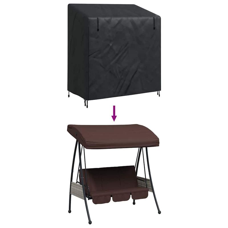 Casa si Gradina - Textile si covoare - Huse pentru mobilier - Husa pentru leagan de exterior 155 x 95 x 165 cm - Infinity.ro