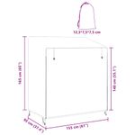 Casa si Gradina - Textile si covoare - Huse pentru mobilier - Husa pentru leagan de exterior 155 x 95 x 165 cm - Infinity.ro