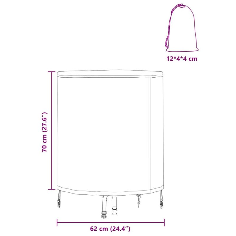 Casa si Gradina - Textile si covoare - Huse pentru mobilier - Husa pentru mobilier de exterior cu blocare Textil Oxford 600D - Infinity.ro