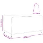 Casa si Gradina - Textile si covoare - Huse pentru mobilier - Husa pentru mobilier de exterior Negru 150 x 90 x 75 cm 420D - Infinity.ro
