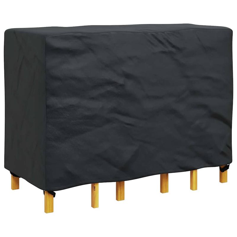 Casa si Gradina - Textile si covoare - Huse pentru mobilier - Husa pentru mobilier de exterior Negru 140 x 70 x 90 cm 210D - Infinity.ro