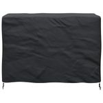Casa si Gradina - Textile si covoare - Huse pentru mobilier - Husa pentru mobilier de exterior Negru 140 x 70 x 90 cm 210D - Infinity.ro