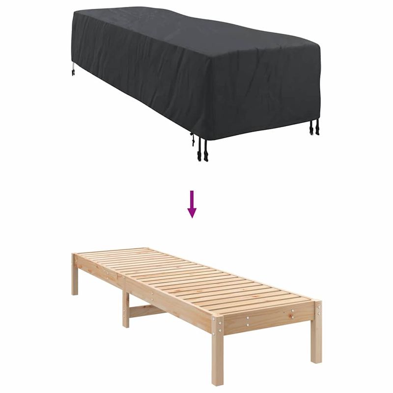 Casa si Gradina - Textile si covoare - Huse pentru mobilier - Husa pentru mobilier de exterior 210 x 74 x 40 cm - Infinity.ro