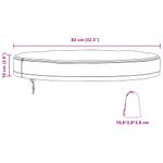 Casa si Gradina - Textile si covoare - Huse pentru mobilier - Husa pentru masa exterioara Negru 82 x 82 x 10 cm material 210D - Infinity.ro