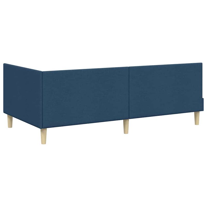 Casa si Gradina - Mobilier - Paturi si accesorii - Paturi - Cadru de pat coltar Altele cu headboard albastru 80 x 200 cm - Infinity.ro