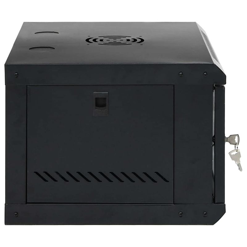 PC, gaming si accesorii - Componente PC - Componente - Hard Disk-uri - Dulap rack, Negru 53 x 45 x 30 cm Otel - Infinity.ro