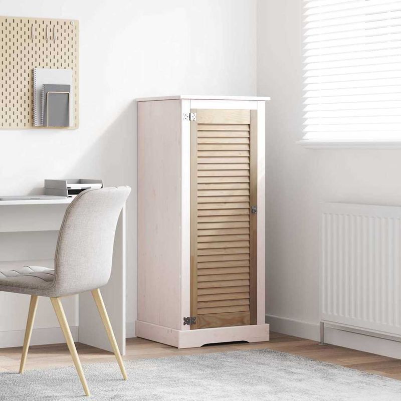 Casa si Gradina - Mobilier - Dulapuri si sifoniere - Dulapuri - Usa de Dulap Altele Maro 110 x 39.5 x 2.1 cm Lemn masiv de pin - Infinity.ro