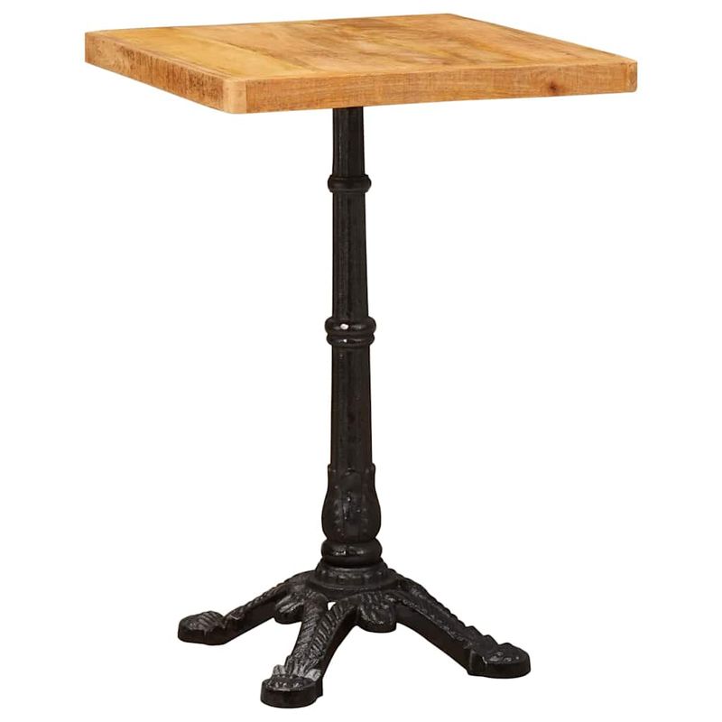 Casa si Gradina - Mobilier - Mese si birouri - Mese bucatarie si dining - Masa bistro Maro 50 x 50 x 76 cm Lemn masiv de mango - Infinity.ro