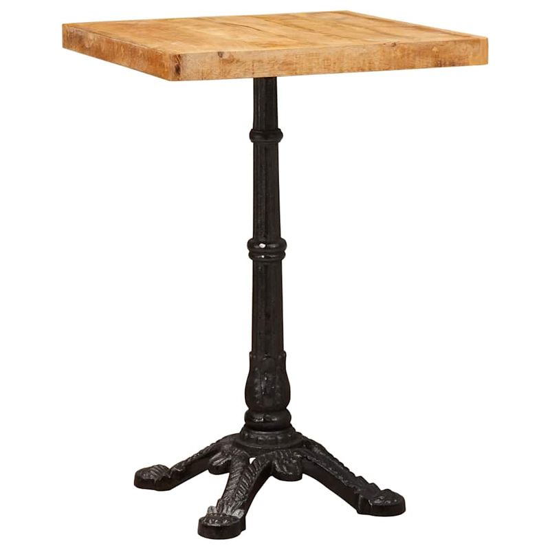 Casa si Gradina - Mobilier - Mese si birouri - Mese bucatarie si dining - Masa bistro Maro 50 x 50 x 76 cm Lemn masiv de mango - Infinity.ro
