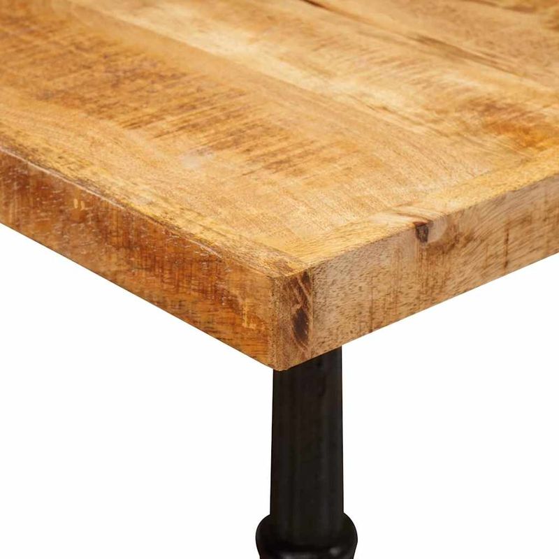 Casa si Gradina - Mobilier - Mese si birouri - Mese bucatarie si dining - Masa bistro Maro 50 x 50 x 76 cm Lemn masiv de mango - Infinity.ro