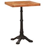 Casa si Gradina - Mobilier - Mese si birouri - Mese bucatarie si dining - Masa bistro Maro 50 x 50 x 76 cm lemn masiv de acacia - Infinity.ro