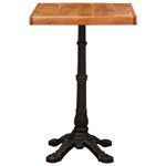 Casa si Gradina - Mobilier - Mese si birouri - Mese bucatarie si dining - Masa bistro Maro 50 x 50 x 76 cm lemn masiv de acacia - Infinity.ro