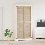 Casa si Gradina - Mobilier - Dulapuri si sifoniere - Dulapuri - Usi de cabinet 2 pcs Maro 201 x 49.5 x 2.1 cm Lemn masiv de pin - Infinity.ro