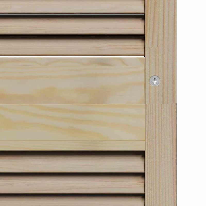 Casa si Gradina - Mobilier - Dulapuri si sifoniere - Dulapuri - Usi de cabinet 2 pcs Maro 201 x 49.5 x 2.1 cm Lemn masiv de pin - Infinity.ro