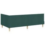 Casa si Gradina - Mobilier - Paturi si accesorii - Paturi - Cadru de pat coltar Altele Manual Verde inchis 80 x 200 cm - Infinity.ro