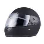 Auto si Moto - Moto - Echipamente protectie moto - Casti moto - Casca moto/scuter Full face unisex, cu viziera, marime universala 56-62cm, neagra, FIXATO - Infinity.ro