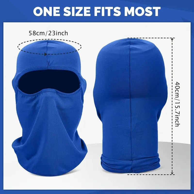 Auto si Moto - Moto - Echipamente protectie moto - Imbracaminte moto - Cagula Moto FIXATO, Unisex, Protectie UV, Material elastic, respirabil, Marime universala, Albastra - Infinity.ro