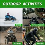 Auto si Moto - Moto - Echipamente protectie moto - Accesorii protectie moto - Cagula Moto FIXATO, Unisex, Protectie UV, Material elastic, respirabil, Marime universala, Verde - Infinity.ro