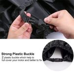 Auto si Moto - Moto - Accesorii moto si consumabile - Husa Protectie Moto / Scuter marimea L, impermeabila, rezistenta la praf, negru, FIXATO - Infinity.ro