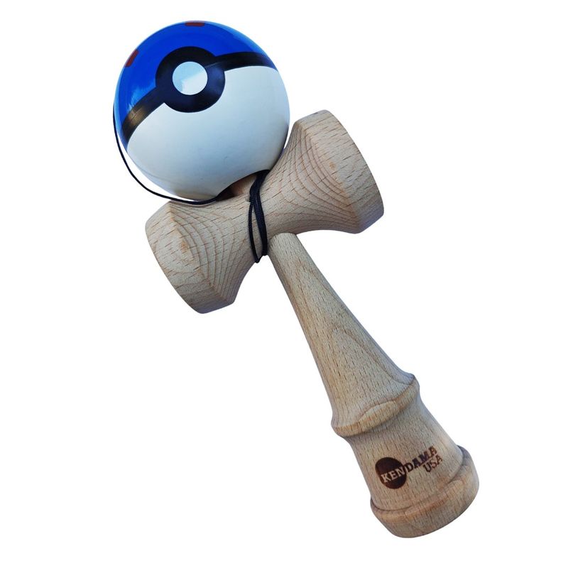 Jucarii, Copii si Bebe - Jucarii si jocuri - Jucarii & jocuri educative - Jucarii interactive - Kendama profesionala, Bila din lemn + Sticker pentru telefon, 134KD - Infinity.ro