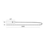 Casa si Gradina - Corpuri si surse de iluminat - Benzi LED - Kit Banda LED cu baterii, Lumina Calda (3000K), 1m, Interior+Exterior, Controller - Infinity.ro