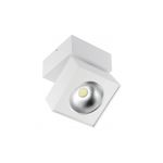 Casa si Gradina - Corpuri si surse de iluminat - Plafoniere, aplice si spoturi - Spot LED 8W Aplicat, GTV, 298lm, Lumina Neutra (4000K), Alb - Infinity.ro