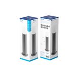 Casa si Gradina - Gradina si terasa - Decoratiuni exterior - Ornamente gradina - Stalp pentru gradina, 1 bec, dulie E27, IP44, 400 mm, otel inoxidabil, GTV - Infinity.ro