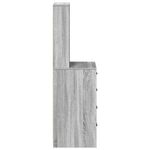 Casa si Gradina - Mobilier - Comode si corpuri - Comode - Bufet cu sertar sonoma gri 40 x 41 x 135 cm Lemn compozit - Infinity.ro