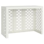Casa si Gradina - Termice - Calorifere si accesorii - Accesorii calorifere - Husa pentru aer conditionat Alb 110 x 50 x 80 cm Otel - Infinity.ro