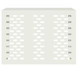 Casa si Gradina - Termice - Calorifere si accesorii - Accesorii calorifere - Husa pentru aer conditionat Alb 110 x 50 x 80 cm Otel - Infinity.ro