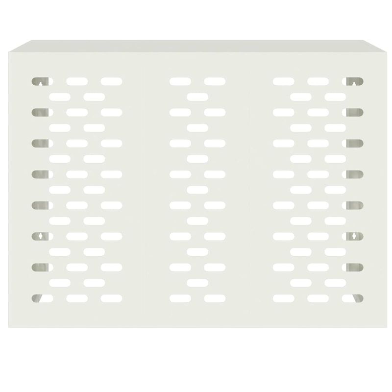 Casa si Gradina - Termice - Calorifere si accesorii - Accesorii calorifere - Husa pentru aer conditionat Alb 110 x 50 x 80 cm Otel - Infinity.ro