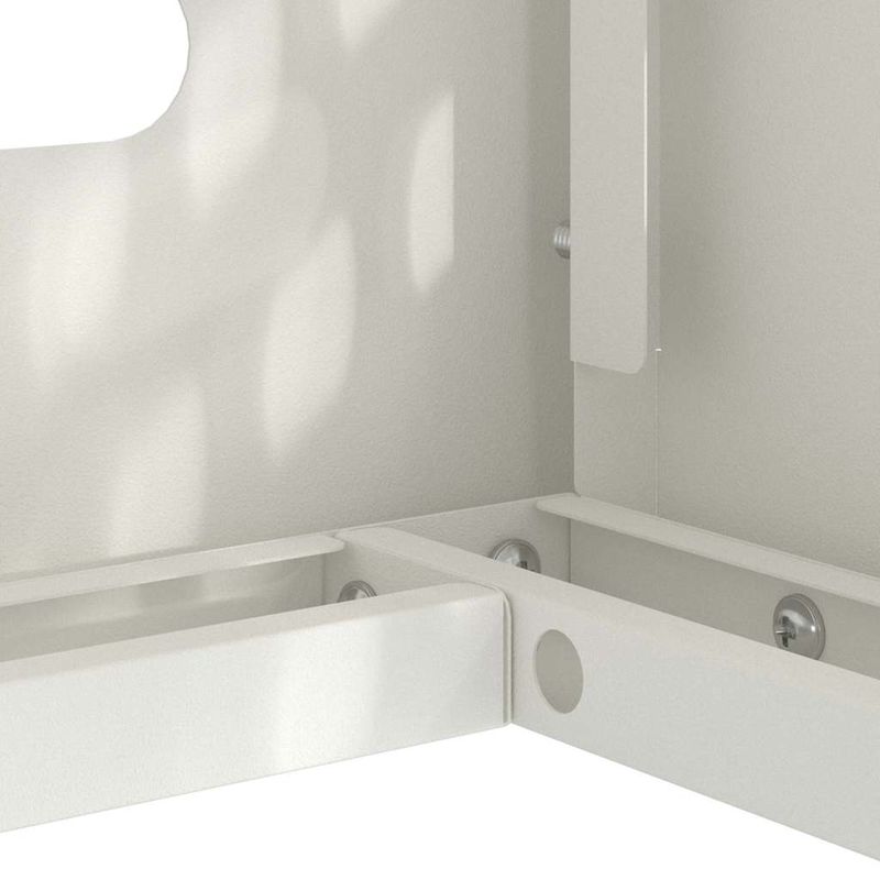 Casa si Gradina - Termice - Calorifere si accesorii - Accesorii calorifere - Husa pentru aer conditionat Alb 110 x 50 x 80 cm Otel - Infinity.ro