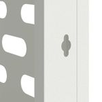 Casa si Gradina - Termice - Calorifere si accesorii - Accesorii calorifere - Husa pentru aer conditionat Alb 110 x 50 x 80 cm Otel - Infinity.ro