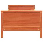 Casa si Gradina - Mobilier - Paturi si accesorii - Paturi - Cadru de pat extensibil pentru copii Other Maro ceruit - Infinity.ro