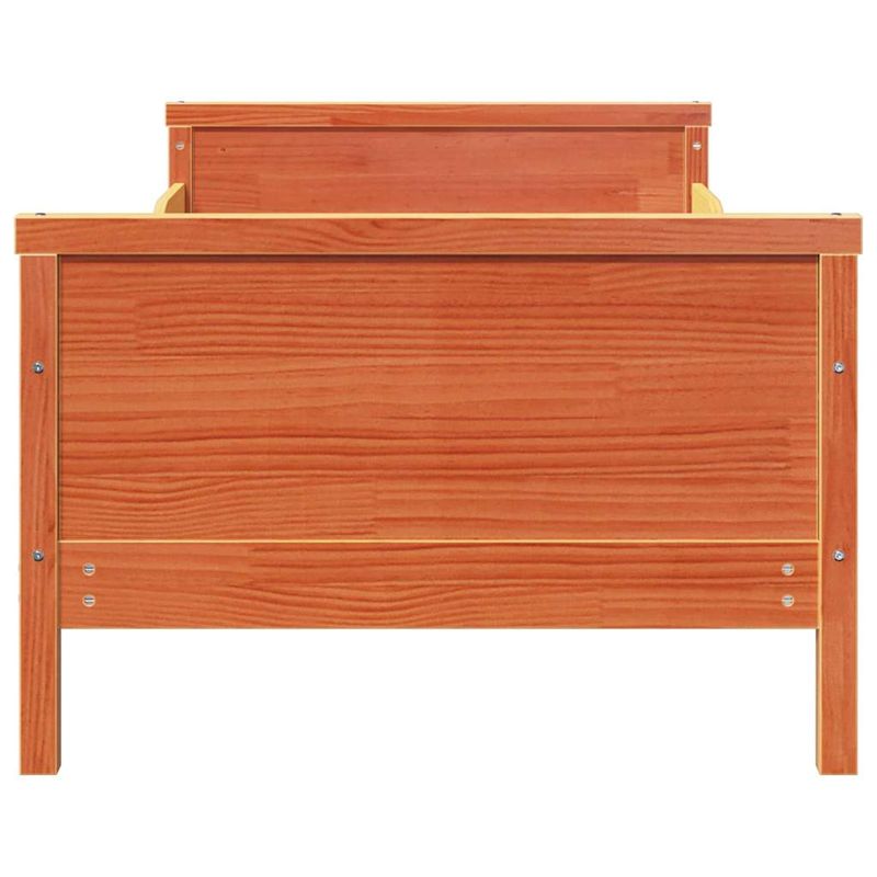 Casa si Gradina - Mobilier - Paturi si accesorii - Paturi - Cadru de pat extensibil pentru copii Other Maro ceruit - Infinity.ro